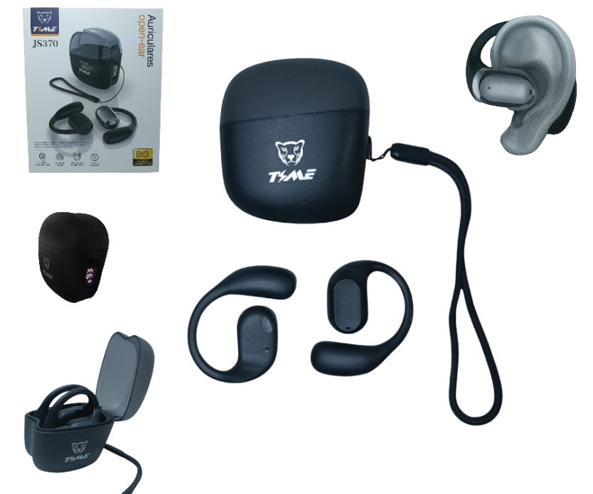 Auricular Bluetooth Time JS-370 Open-Ear Deportivos