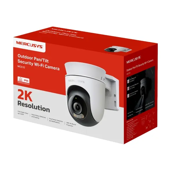 Camara IP Mercusys MC510 Wifi Domo Exterior 2K