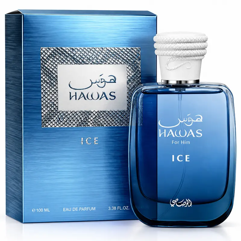 Perfume Rasasi Hawas Ice Masculino EDP 100ml