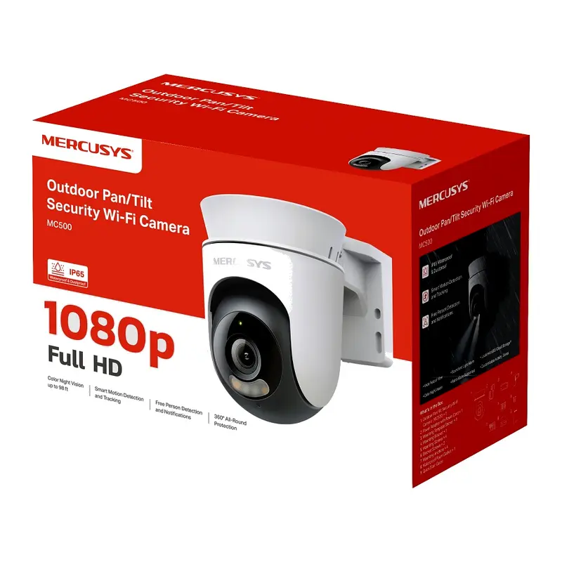 Camara IP Mercusys MC500 Wifi Domo Exterior 1080p