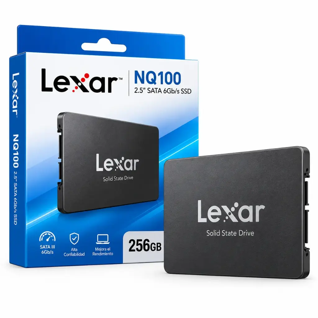 Disco SSD Lexar NQ100 256GB 