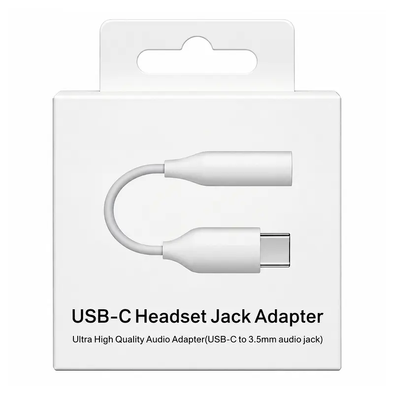 Adaptador Tipo C a Plug 3.5 Auricular
