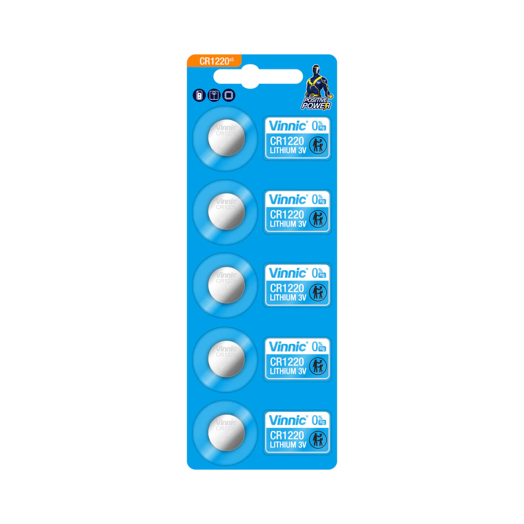 Pila Vinnic CR1220 (Unidad)