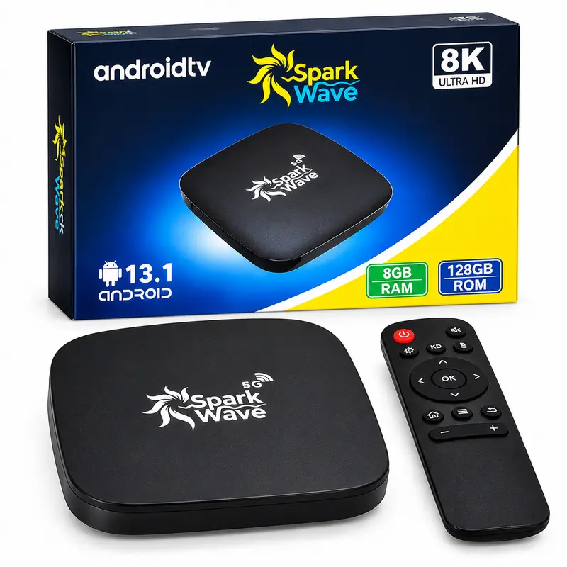 Tv Box Spark Wave 8Gb / 128Gb / Android / Wifi