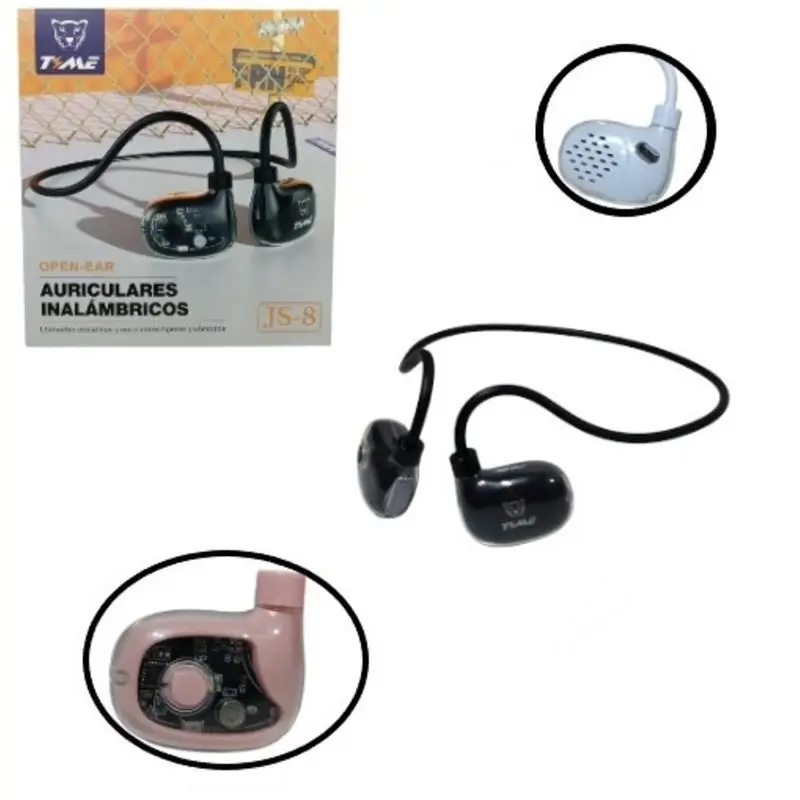 Auricular Bluetooth JS-8 Open-Ear Deportivos