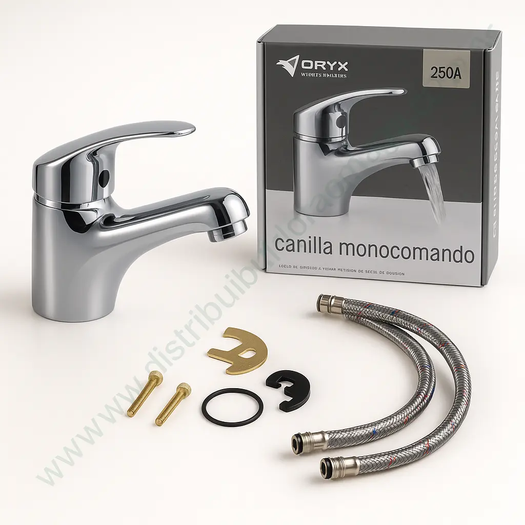 Canilla Monocomando Para Baño Oryx 260A