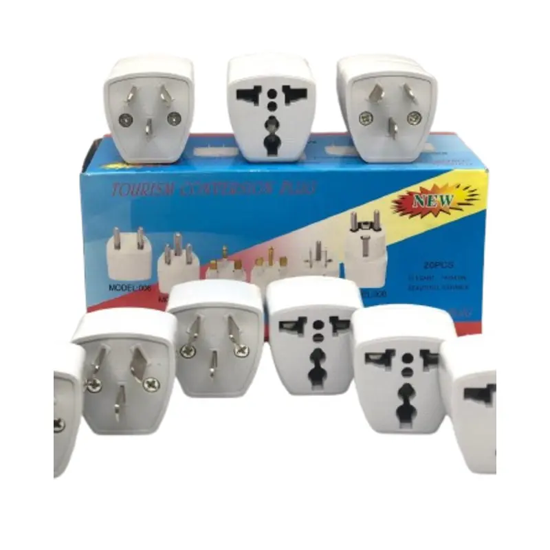 Adaptador Para Enchufes (Pata Argentina)