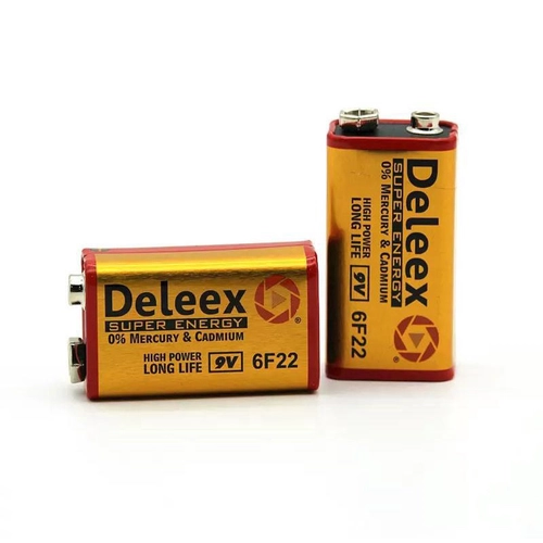Bateria Deleex 9V Super Energy 6F22 (Unidad)