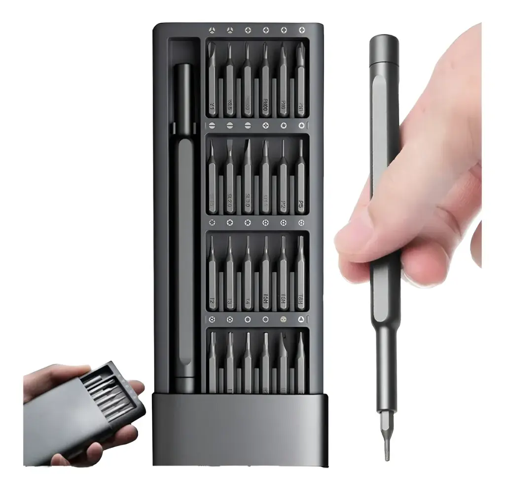 Set Destornillador Precision 24 Piezas Con Estuche