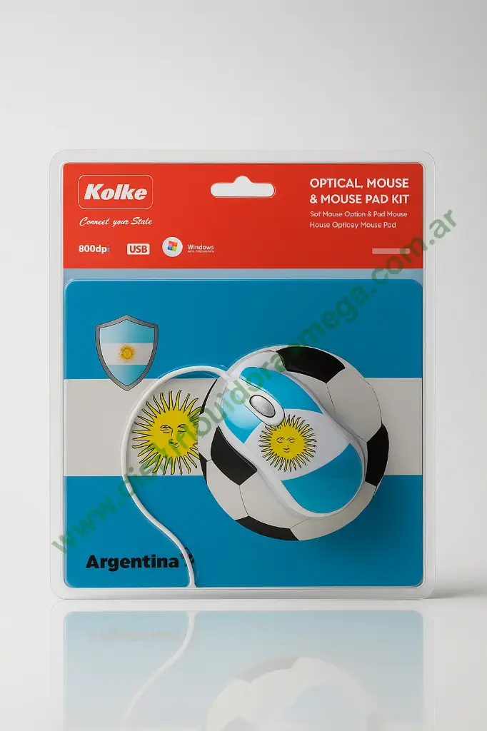 Mouse y Pad Kolke Argentina XM-228