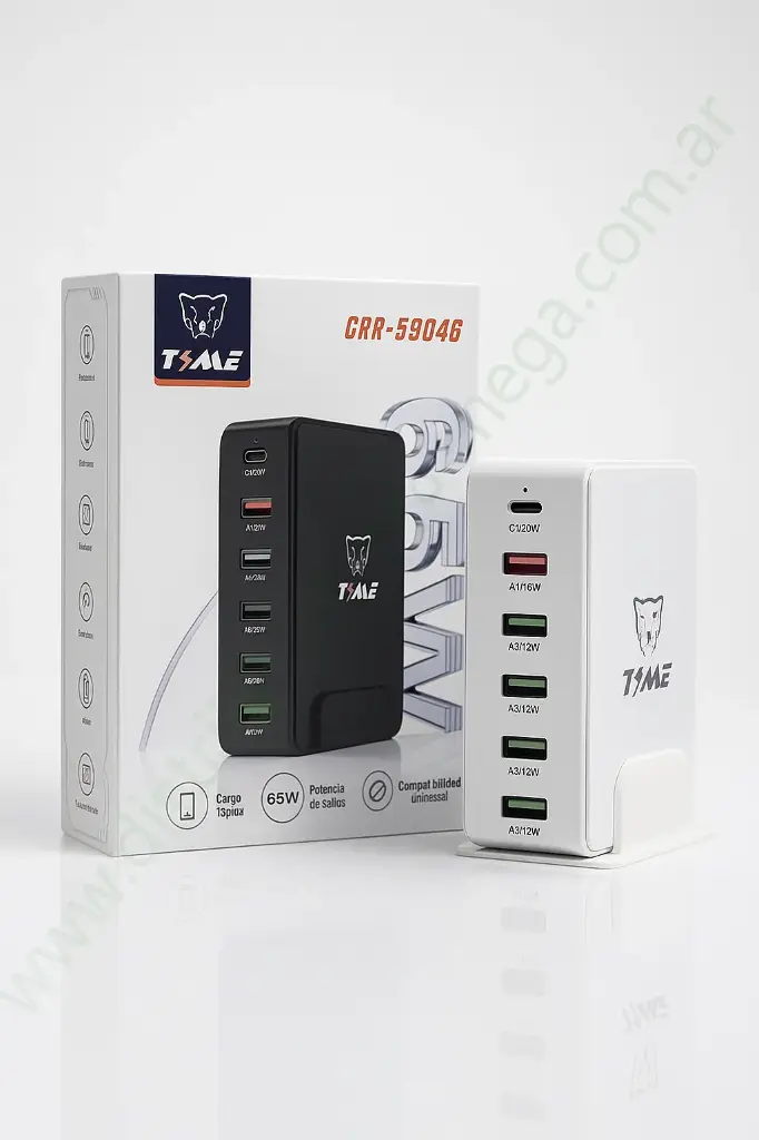 Estacion De Carga Alta Potencia 65W