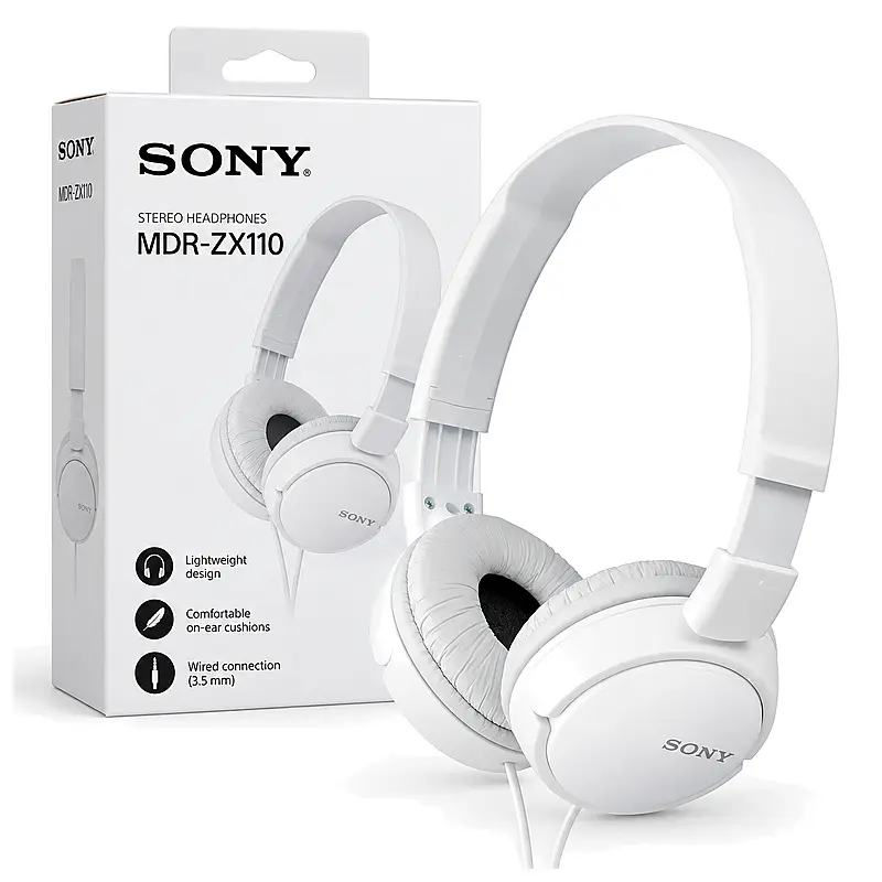 Auricular Sony MDR-ZX110 Blanco Original