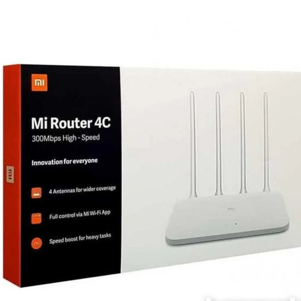 Router Inalambrico XIAOMI 300Mbps Mi Router 4C
