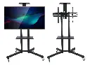 Soporte Stand TV/Monitor 32" a 65" Exhibicion Regulable con Ruedas