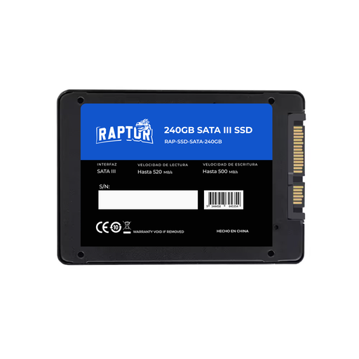 [6096] Disco SSD Raptor Legacy 240Gb