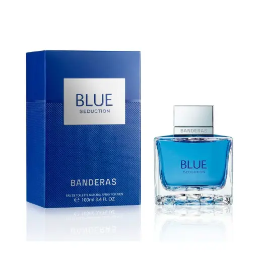 [6234] Perfume Banderas Blue Seduction Masculino EDT 50ml