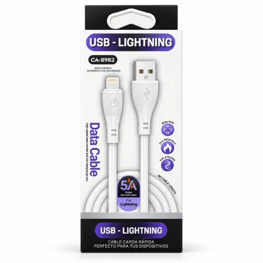 [6269] Cable Iphone USB a Lightning CA-8982