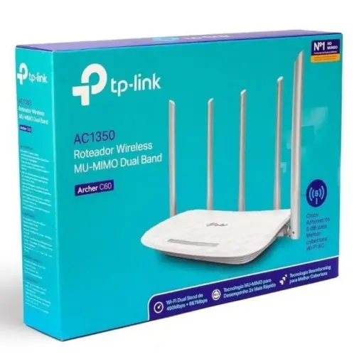 [3153] Router Inalambrico TP-Link Doble Banda Archer C60 AC1350