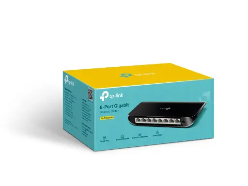 [2610] Switch Ethernet TP-Link 8 Puertos TL-SG1008D