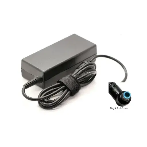 [2529] Cargador De Notebook Fijo HP/COMPAQ Pin Celeste 65W-9