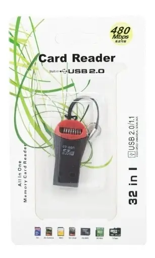 [3307] Lector De Memorias Micro SD Externo 2290