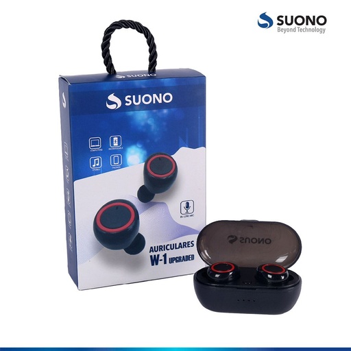 [4482] Auricular Bluetooth Suono W-1 (Tipo Airpods)