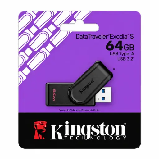 [4559] Pendrive Kingston 64Gb Dtx Exodia S 3.2