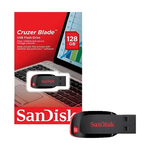 [4691] Pendrive Sandisk 128GB Cruzer Blade SDCZ50 (*)