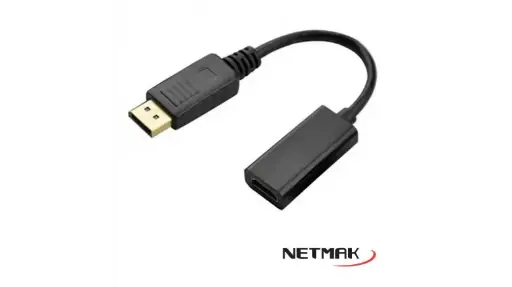 [4759] Adaptador DP A HDMI (Conversor) Netmak NM-C102