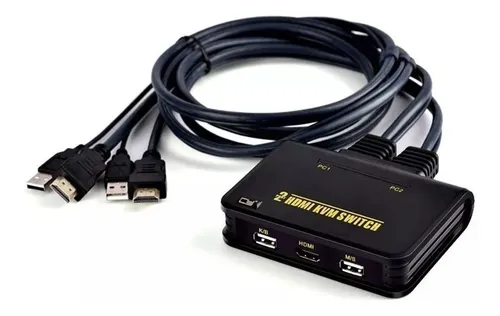 [4822] KVM Kanji 2 Puertos HDMI Automatico