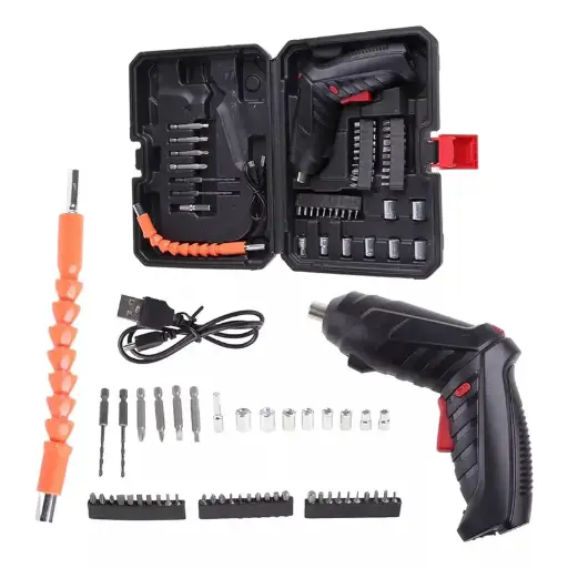 [5059] Destornillador Inalambrico Usb 47 Piezas