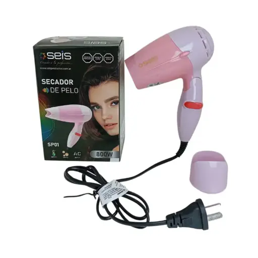 [5093] Secador De Pelo Om 800W Chico Sp02