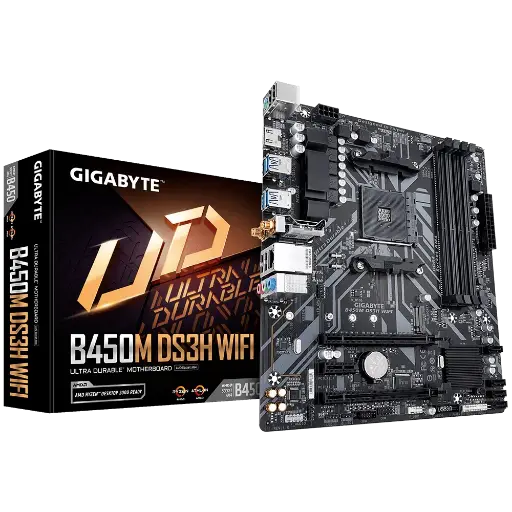 [5120] Motherboard Gigabyte B450M Ds3H Wifi S/Am4