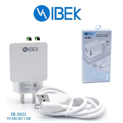 [5165] Cargador V8 3.1 Amper Ibek IB-3021
