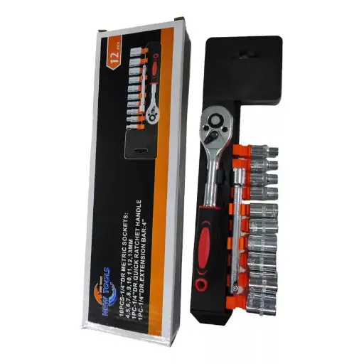 [5251] Juego De Llaves Tubo X 12 Piezas New Tools