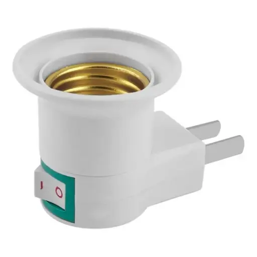 [5341] Adaptador Para Foco (Pata Argentina)