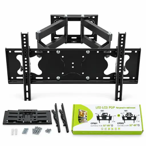 [5424] Soporte Para Tv Movil con Brazo Doble 40" a 70"