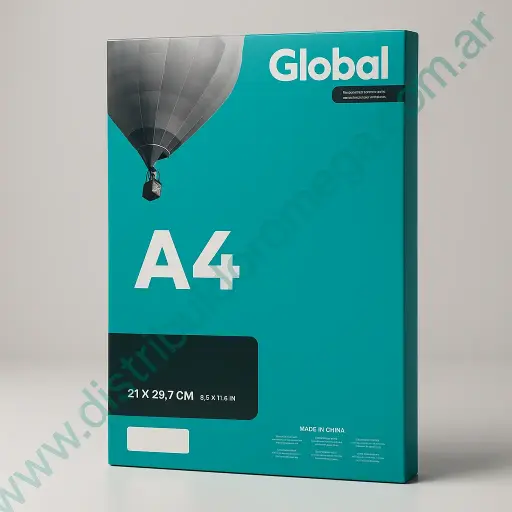 [5518] Papel Especial Global 135Gr. Glossy Foto Autoadhesivo x 20 Hojas