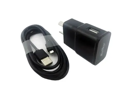 [2408] Cargador Celular Cabezal 2 Amper Kolke + Cable V8