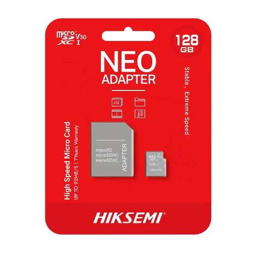 [5721] Memoria Hiksemi Neo Micro Sd Con Adaptador 128Gb Clase 10