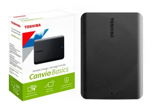 [5806] Disco Rigido Externo 1TB Toshiba Canvio Basics USB 3.0
