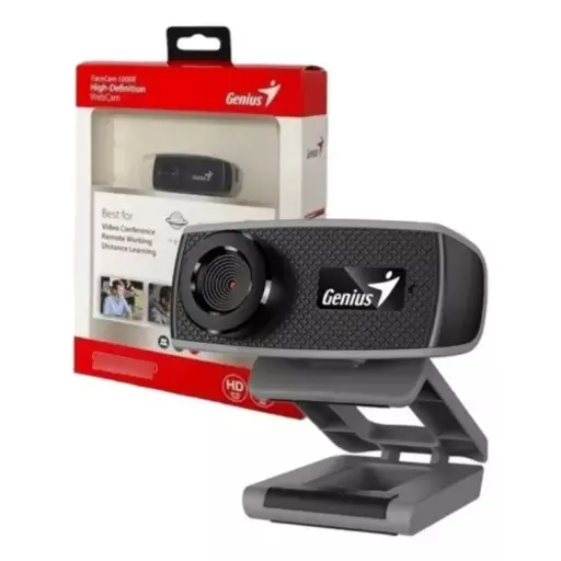 [5822] Webcam Genius FaceCam 1000X HD con Microfono