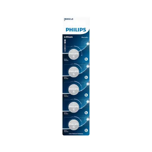 [5850] Pila Philips CR2032 (Unidad)