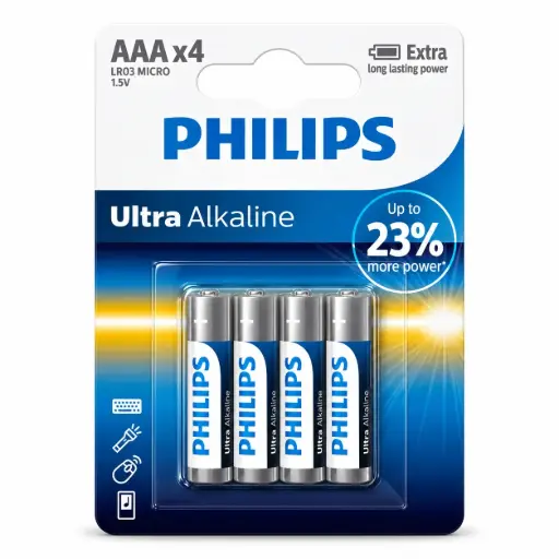 [5851] Pila Philips Ultra Alcalina AAA (Blister x 4)