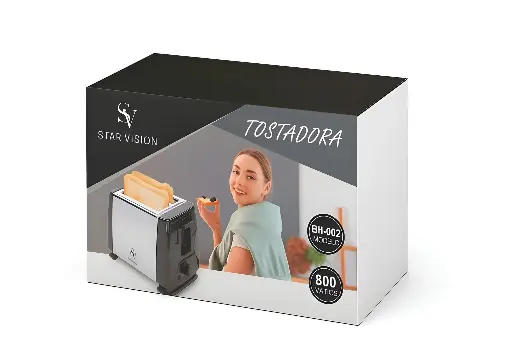 [5858] Tostadora Electrica Star Vision BH-002 800w