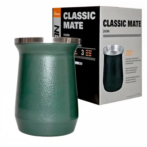 [5862] Mate Termico Acero Inoxidable 180ml