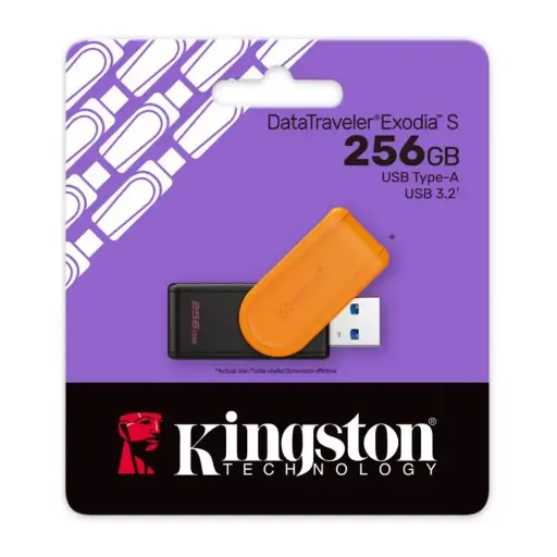 [5872] Pendrive Kingston 256GB Exodia S USB 3.2 