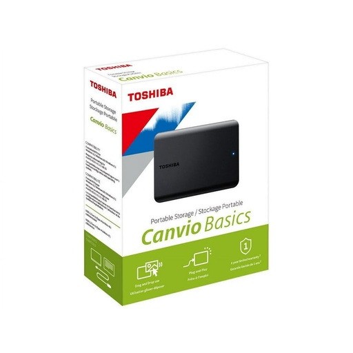 [6045] Disco Rigido Externo 2TB Toshiba Canvio Basics USB 3.0