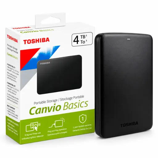 [6046] Disco Externo 4TB Toshiba Canvio Basics USB 3.0