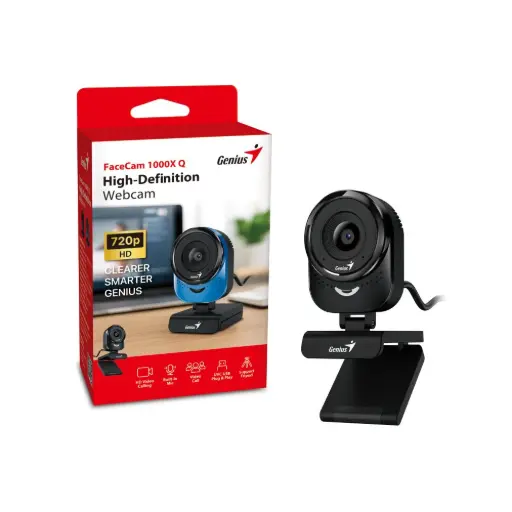 [6066] Webcam Genius FaceCam 1000X Q HD con Microfono